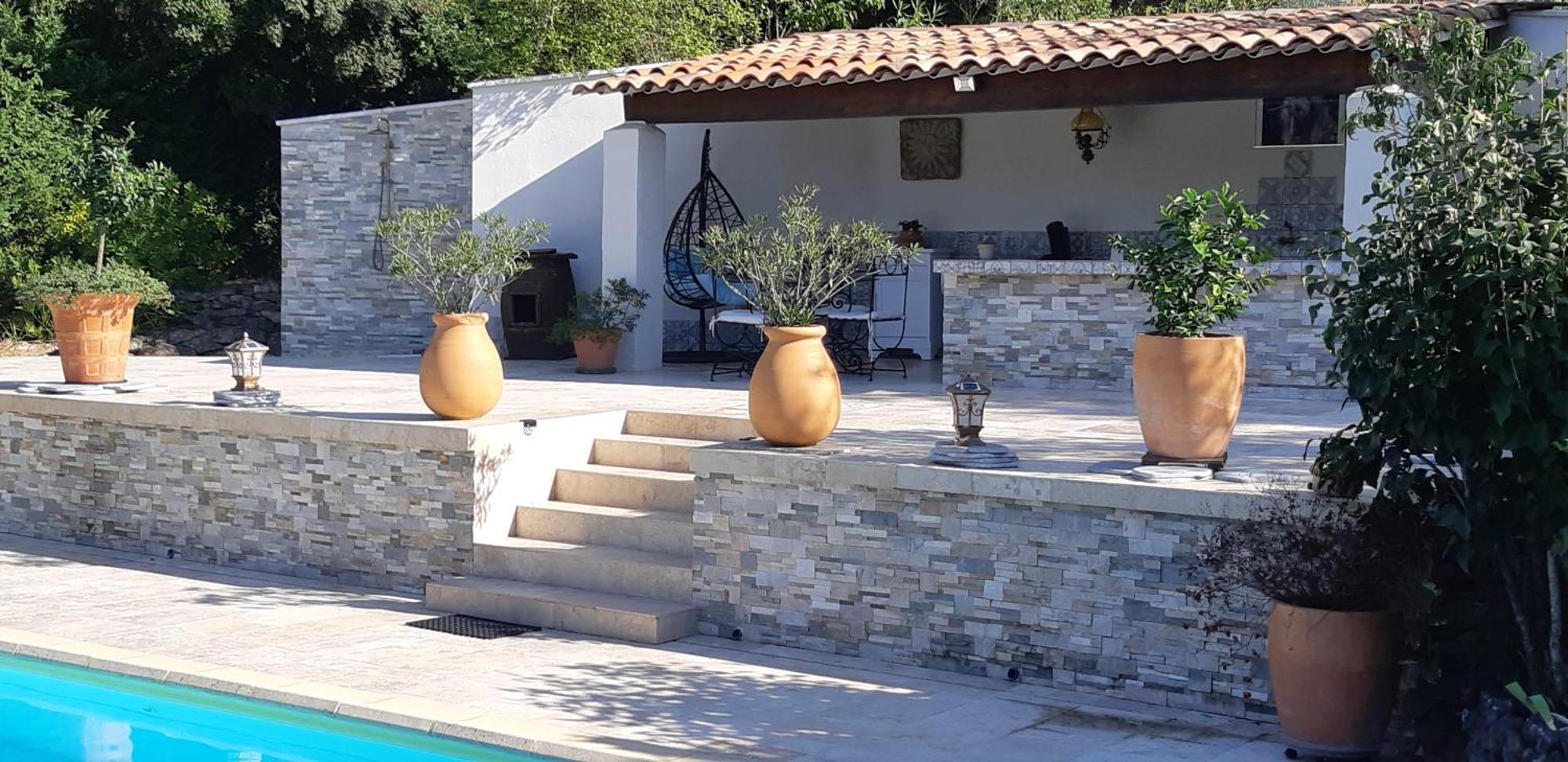 Les Chambres Manon - Piscine, Spa, Tennis Belcodene Exterior photo